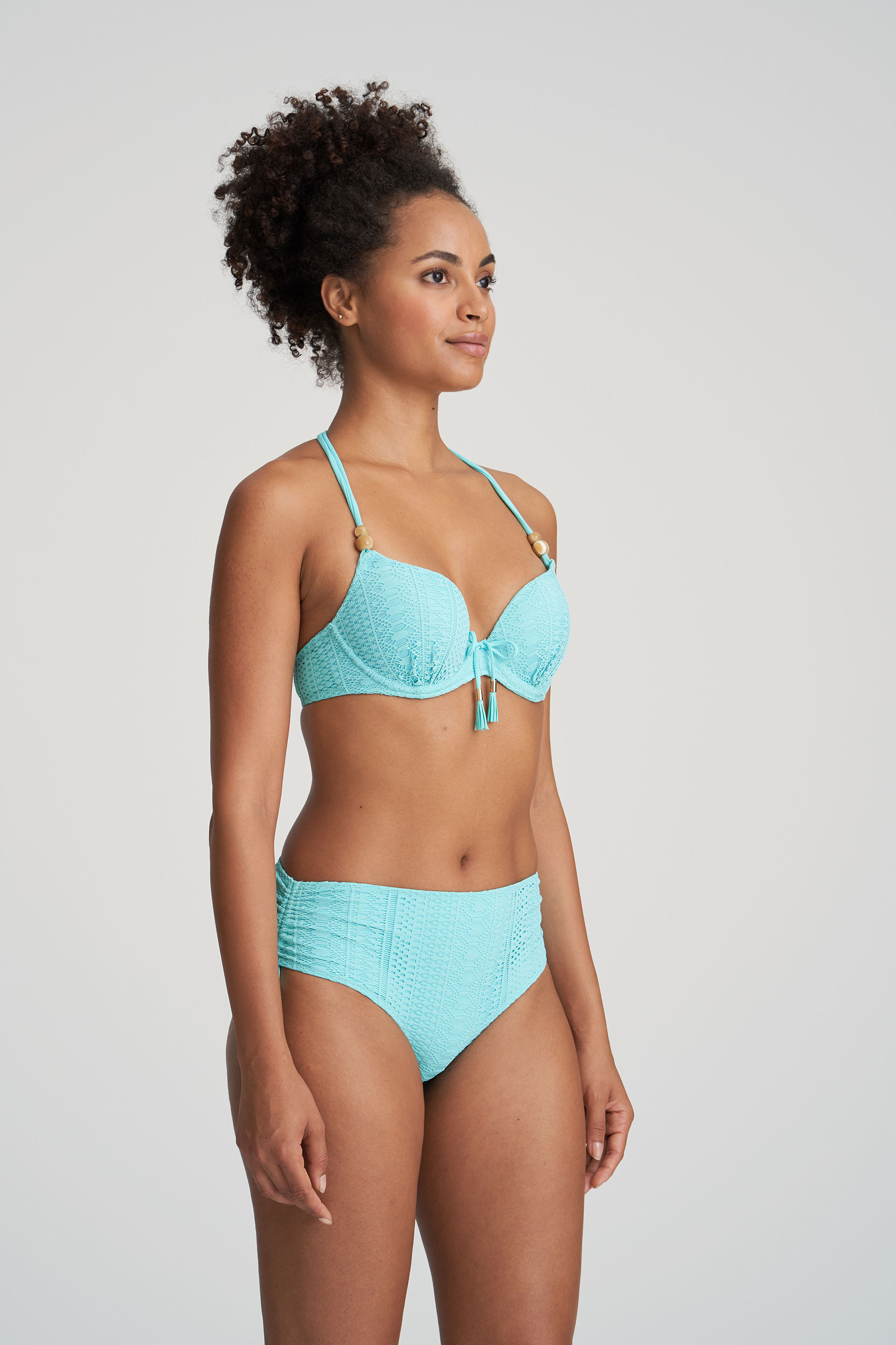 Marie Jo Swim JULIA Aruba Blue Push Up Bikini Met Mousse Fraai