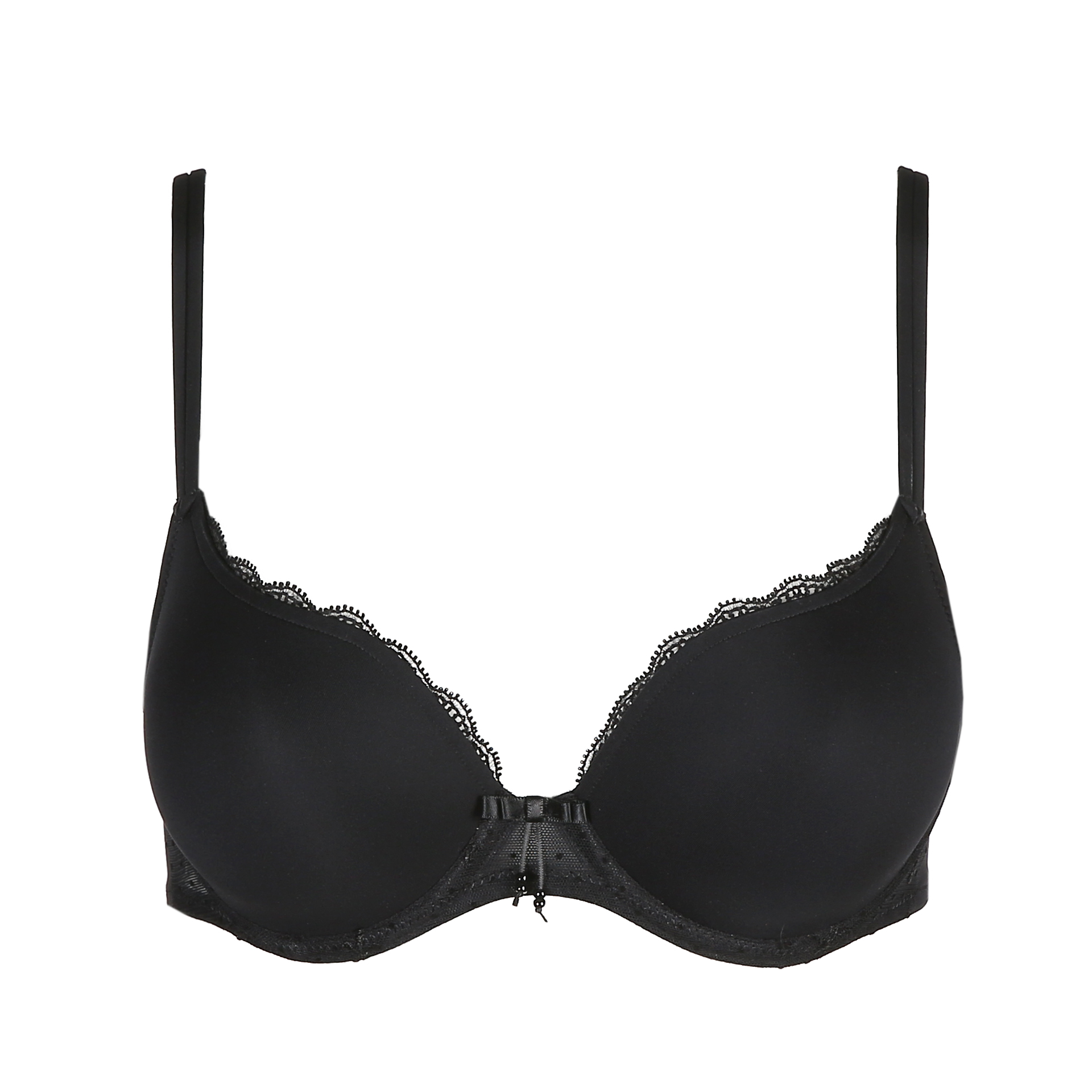 Marie Jo Eirin Black padded bra heartshape | Marie Jo International